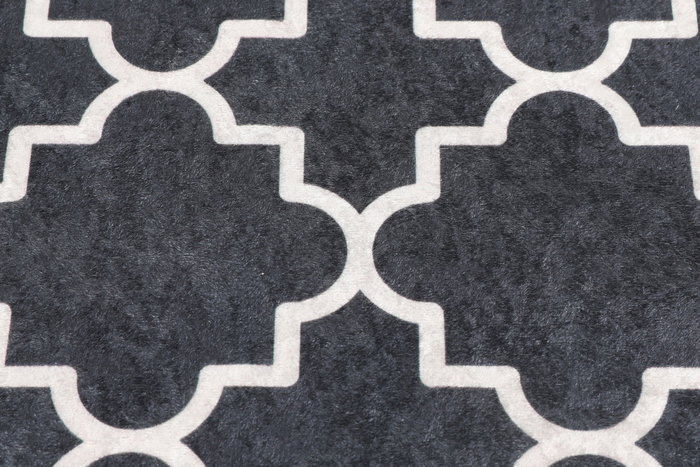 Mijölnir Alfombrilla de Baño DJT - Black 40x60 cm, 100% Poliéster, Antideslizante, Antibacteriana, Lavable a Máquina